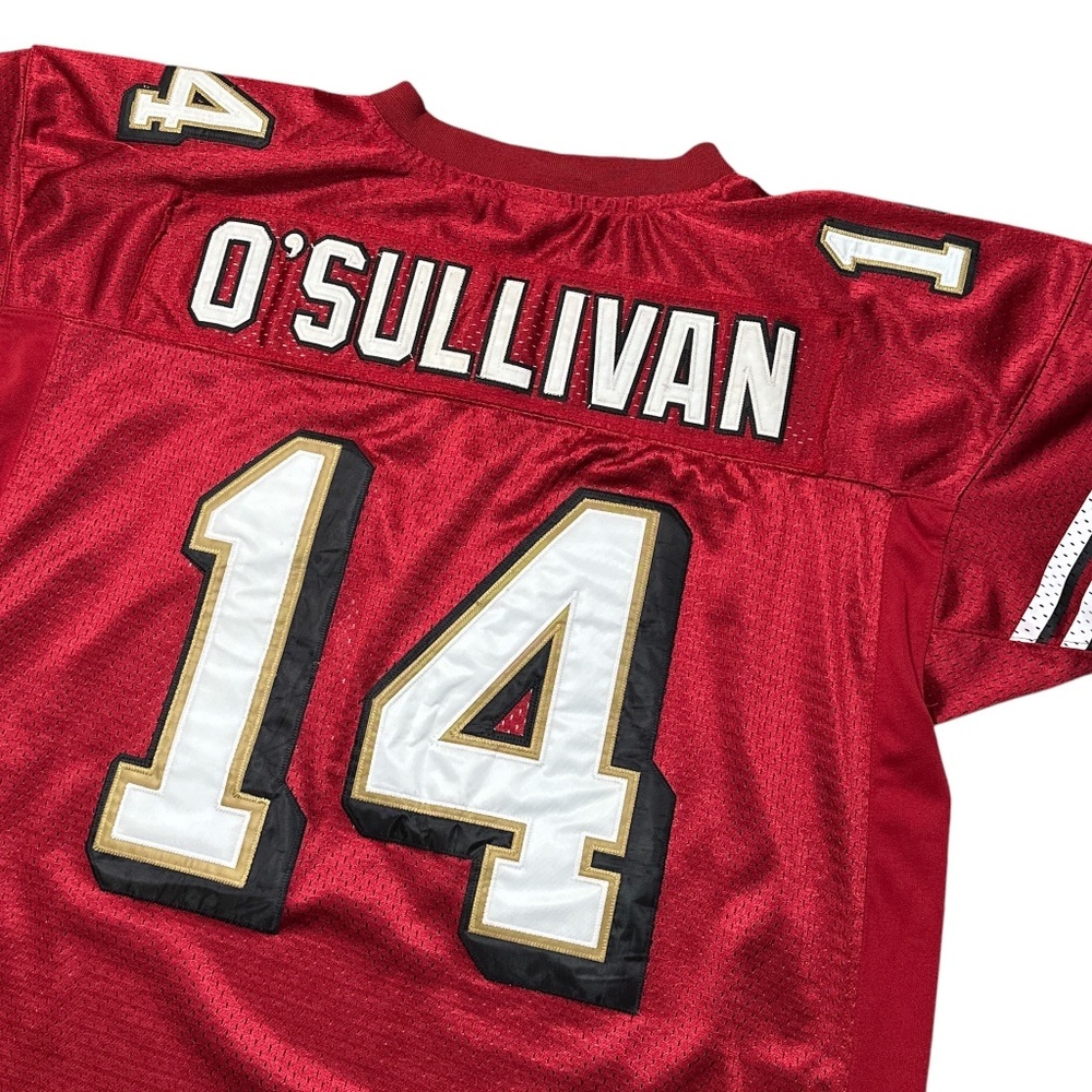 Vintage Y2K Reebok San Francisco 49ers JT O'Sullivan Stitched Jersey Mens 50 - Picture 7 of 13